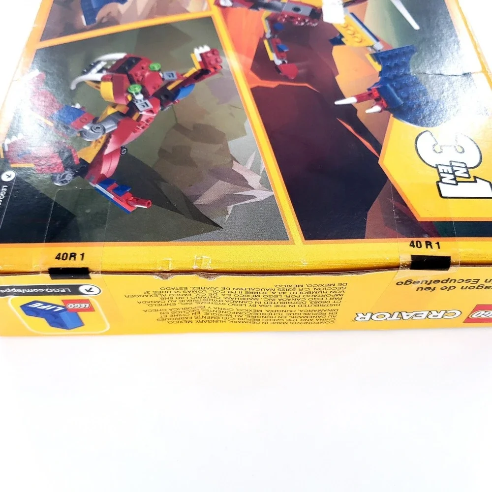 LEGO CREATOR: Fire Dragon (31102) Damaged Box Brand New Factory Sealed